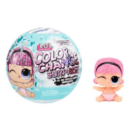 L.O.L. Surprise Glitter Color Change Lil Sisters Asst in Sidekick